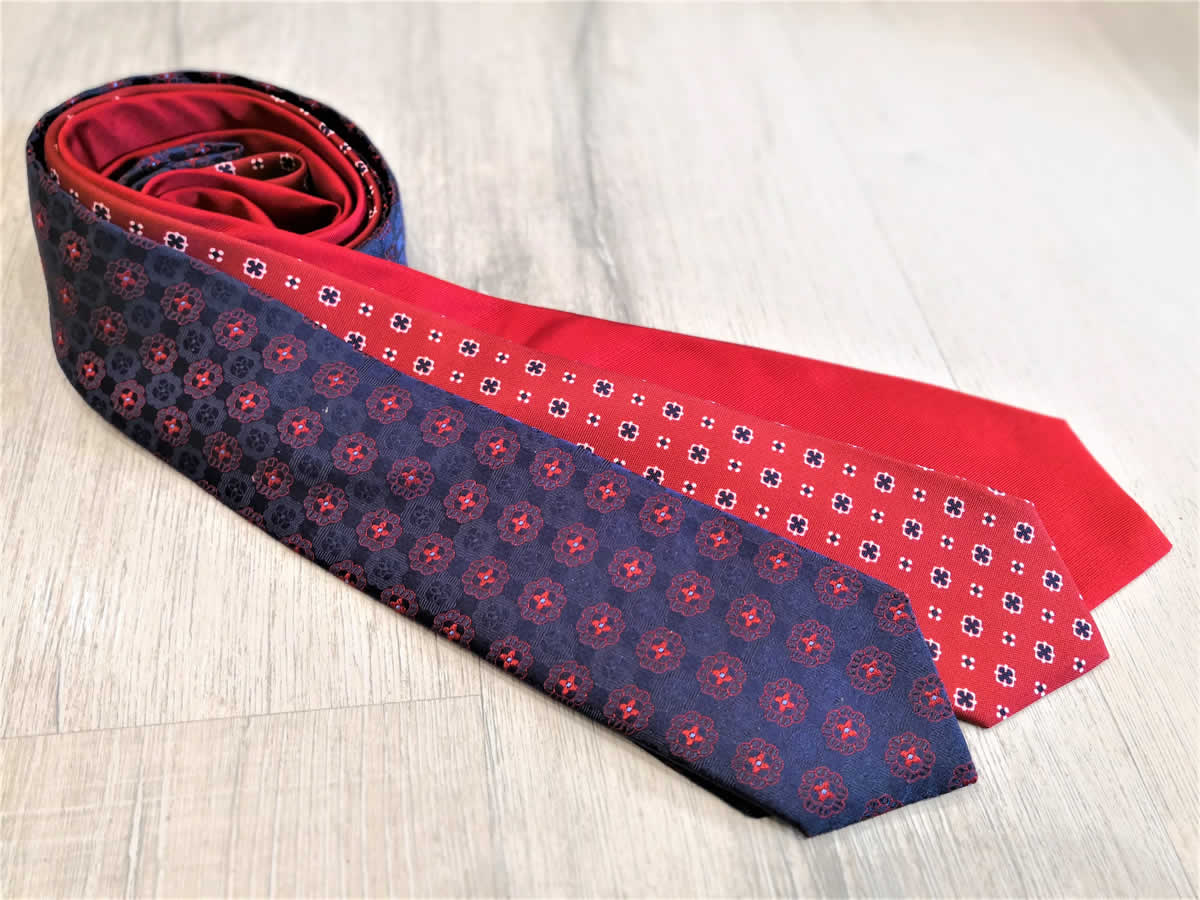 Cravatte in rosso